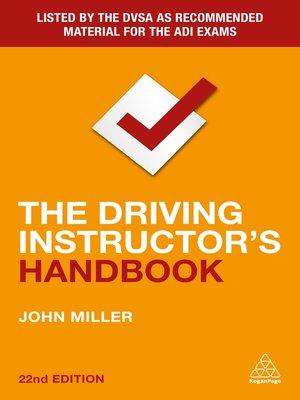 cover image of The Driving Instructor's Handbook